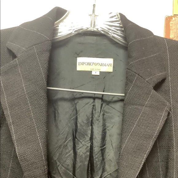 Emporio Armani Pinstripe Suit